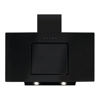 CDA EVA90BL 90cm Angled Chimney Cooker Hood with Touch Controls - Black - Thumbnail 2