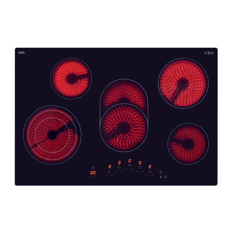 CDA HC7621FR 77cm 5 Zone Ceramic Hob - Image 1