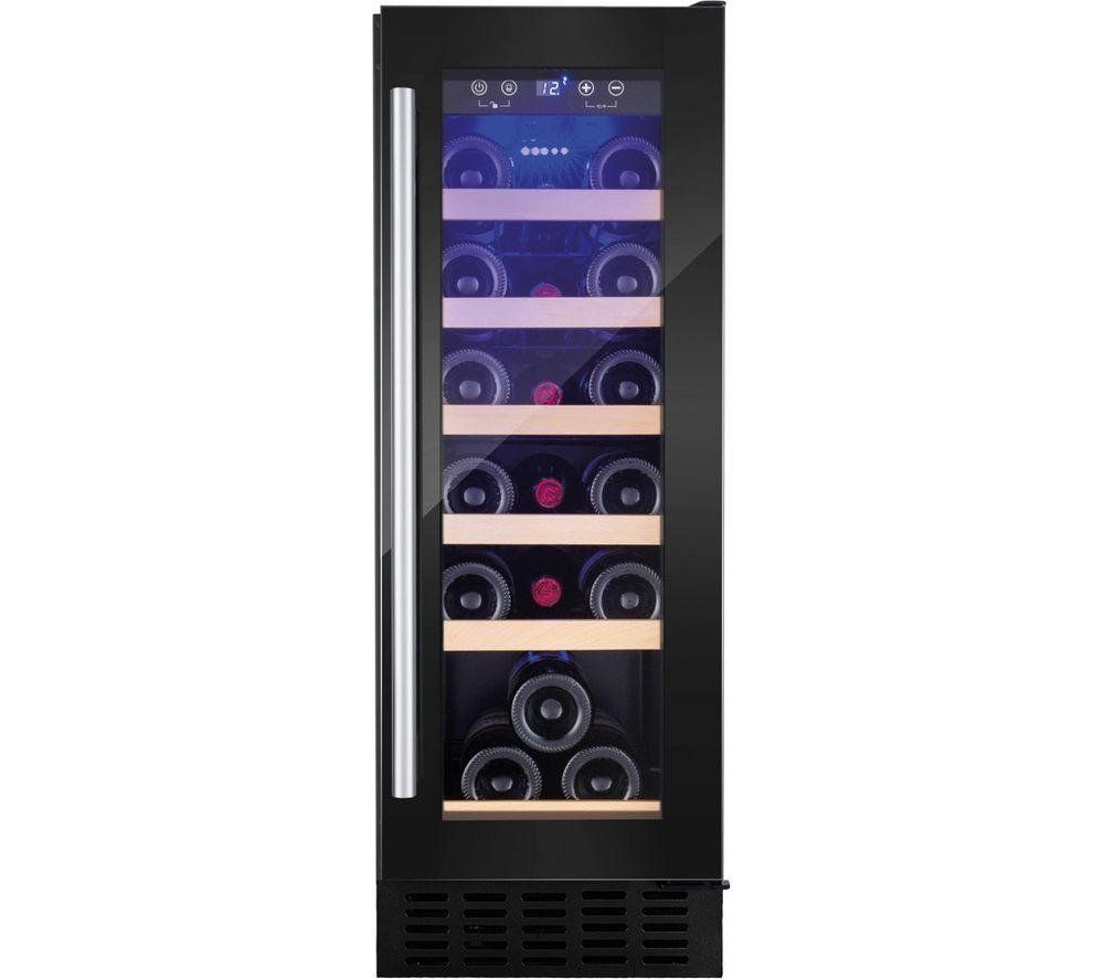 AMICA AWC300BL Wine Cooler - Black, Black - Image 1