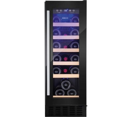 AMICA AWC300BL Wine Cooler - Black, Black