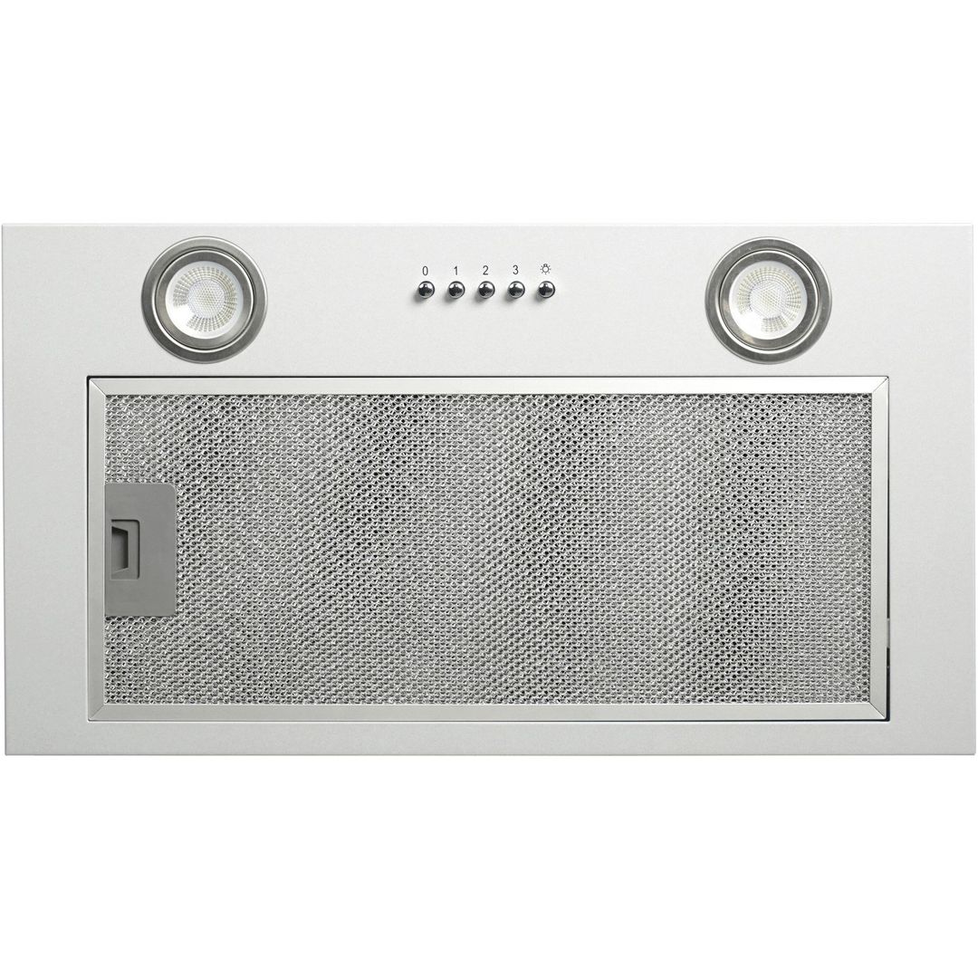 CDA CCA52SI 50cm Canopy Cooker Hood - Silver - Image 1