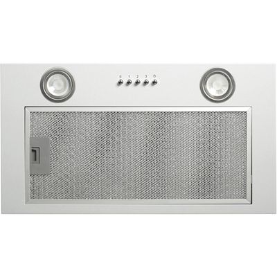CDA CCA52SI 50cm Canopy Cooker Hood - Silver