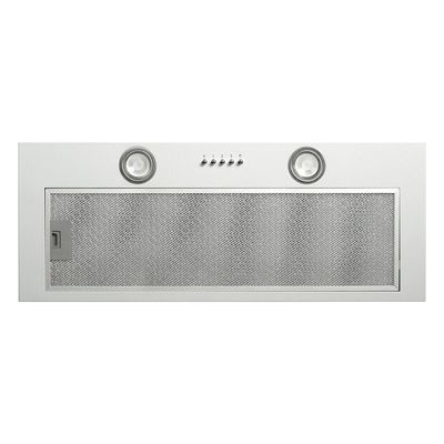 CDA CCA72SI 72cm Canopy Cooker Hood Silver - Thumbnail 2