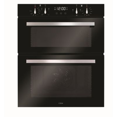 CDA DC741BL Electric Built Under Double Oven - Black