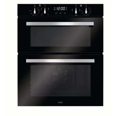 CDA DC741BL Electric Built Under Double Oven - Black - Thumbnail 2