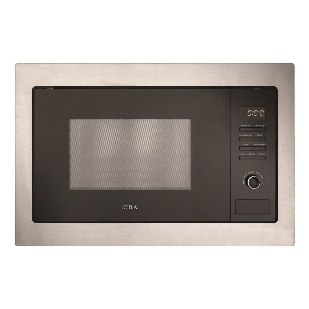 CDA VM131SS Built-In Microwave - Stainless Steel - Image 1