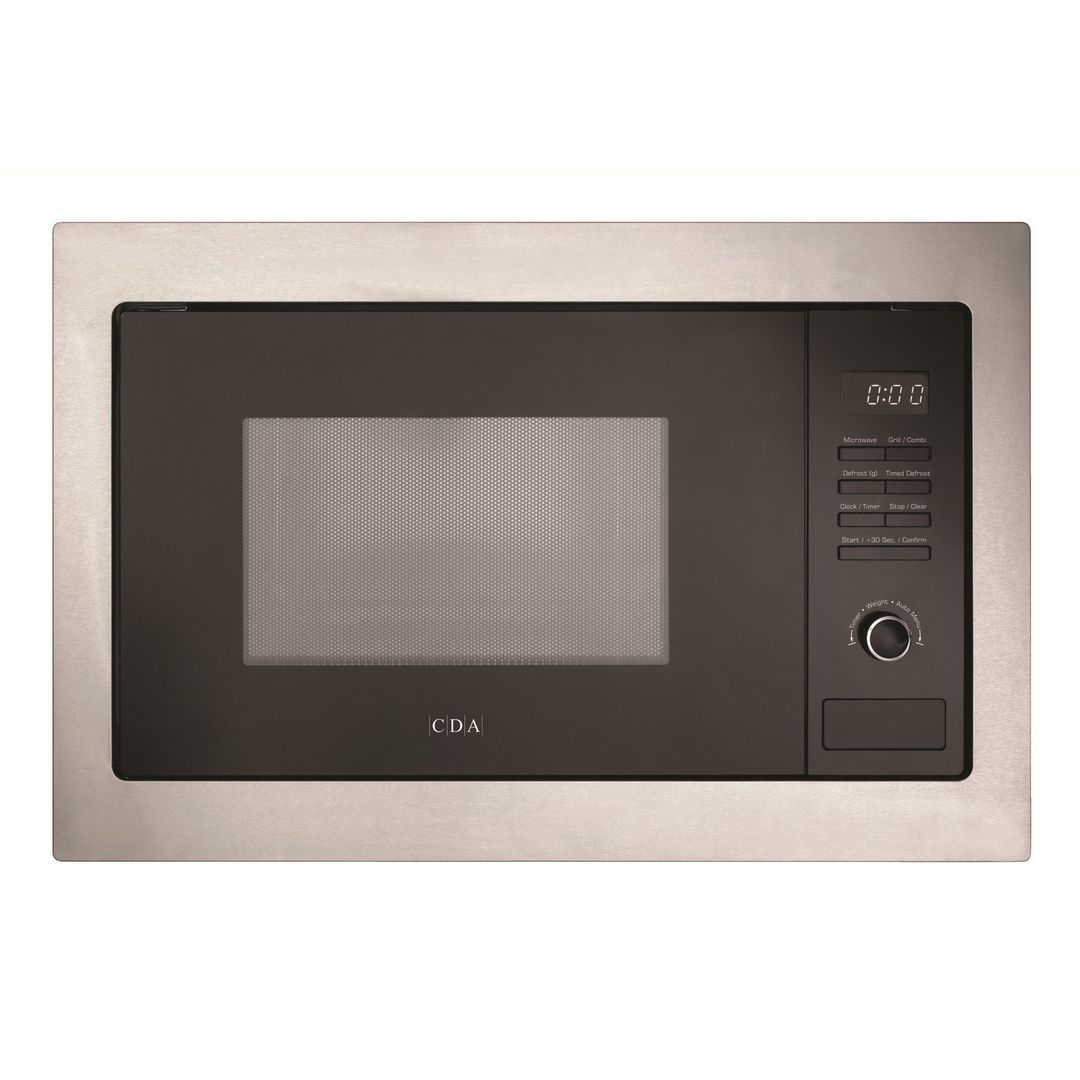 CDA VM231SS Built-In Microwave with Grill - Stainless Steel - Image 1