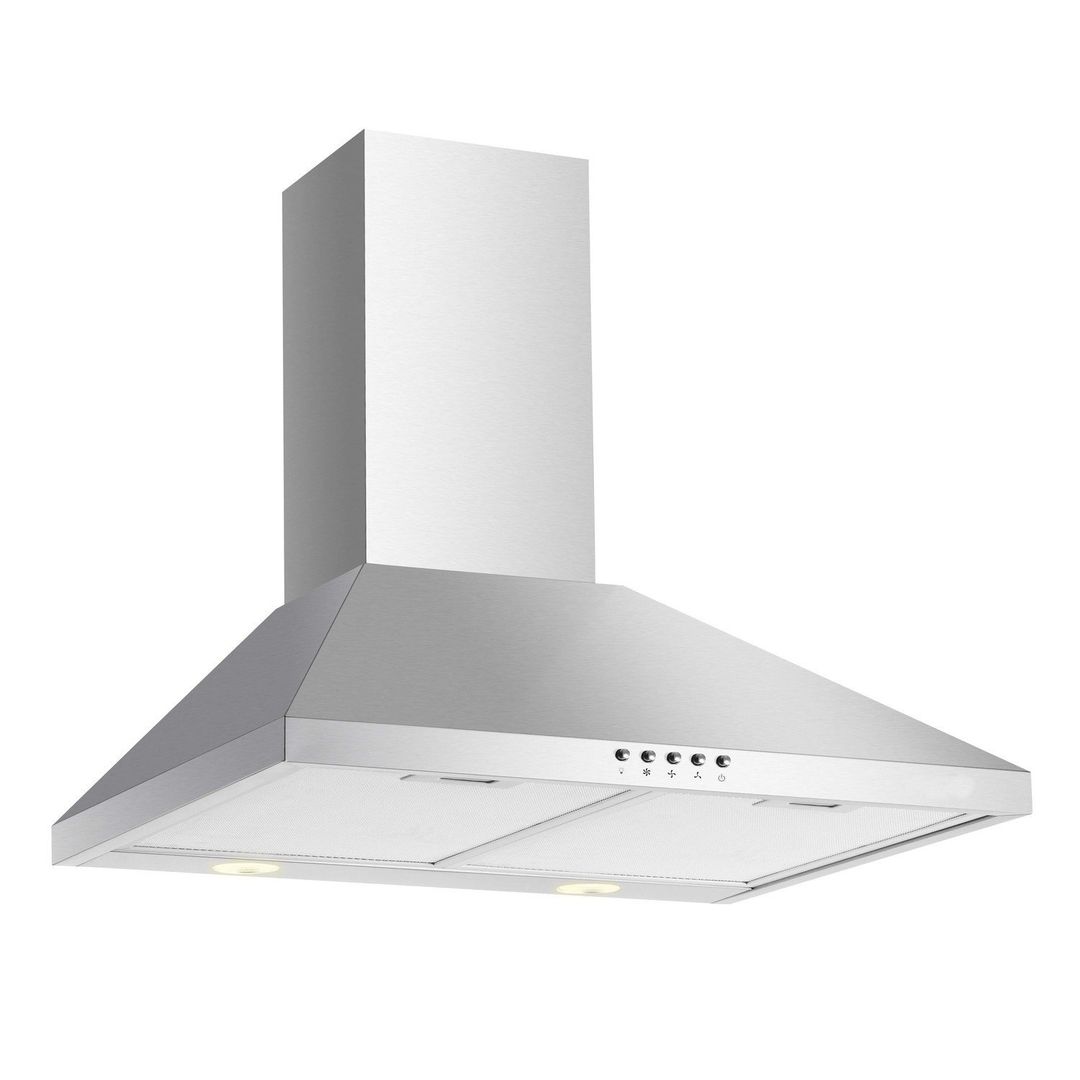 CDA ECH73SS 70cm Chimney Hood - Stainless Steel - Image 1