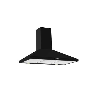 CDA ECH93BL 90cm Chimney Hood - Black