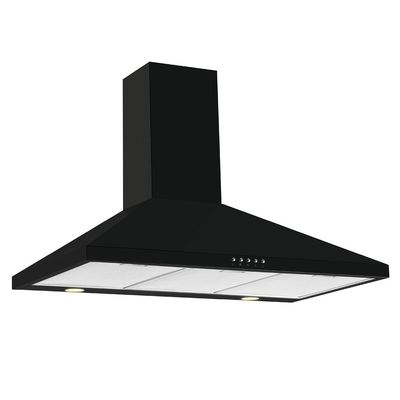 CDA ECH93BL 90cm Chimney Hood - Black - Thumbnail 2