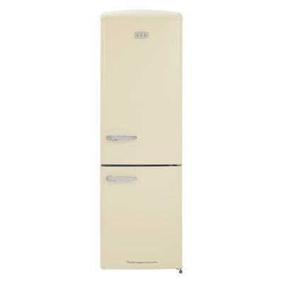 CDA 330 Litre 60/40 Retro Freestanding Fridge Freezer - Florence Barley - Thumbnail 2