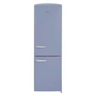 CDA FLORENCE SEA HOLLY 60cm Retro Frost Free Fridge Freezer - BLUE