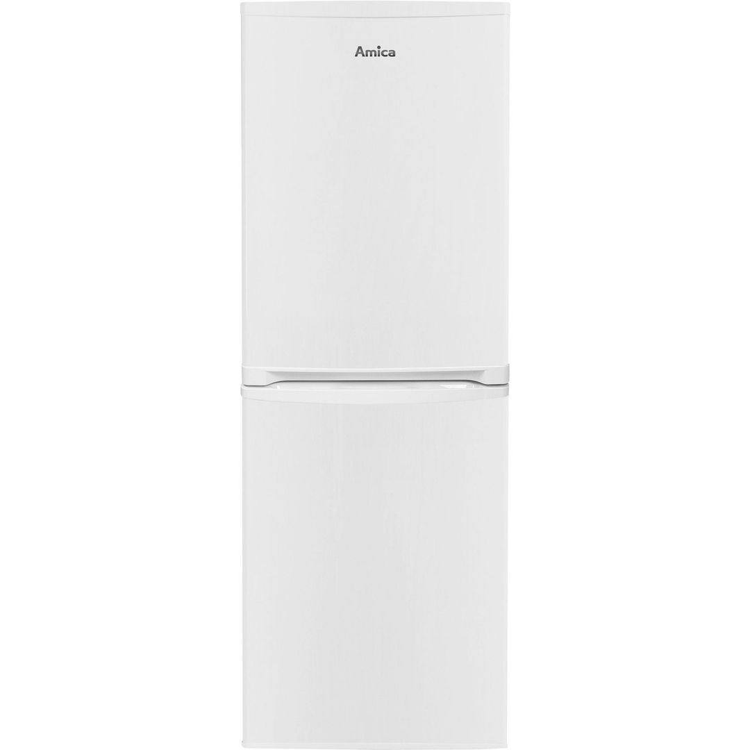 Amica 195 Litre 50/50 Freestanding Fridge Freezer - White - Image 1