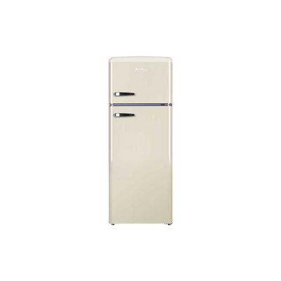 Amica 252 Litre 80/20 Freestanding Fridge Freezer - Cream - Thumbnail 2