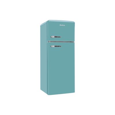 Amica 208 Litre 80/20 Freestanding Fridge Freezer - Blue - Thumbnail 2