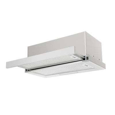 CDA CTE62SS 60cm Telescopic Canopy Cooker Hood - Silver
