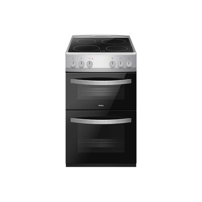 Amica AFC502SS 50cm Electric Cooker - Silver