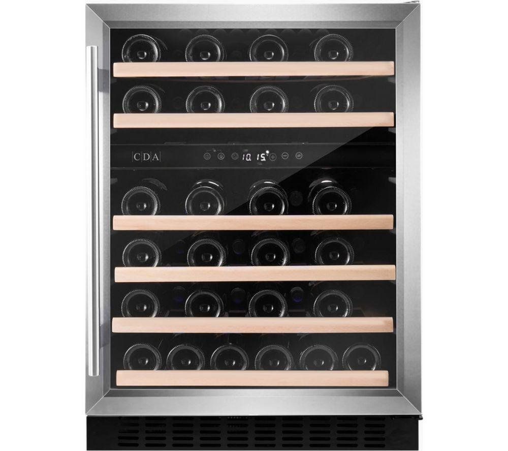 CDA CFWC604SS Wine Cooler - Stainless Steel, Stainless Steel - Image 1
