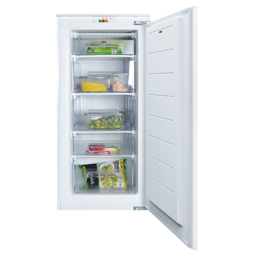 CDA 130 Litre Integrated Upright In-Column Freezer - Image 1