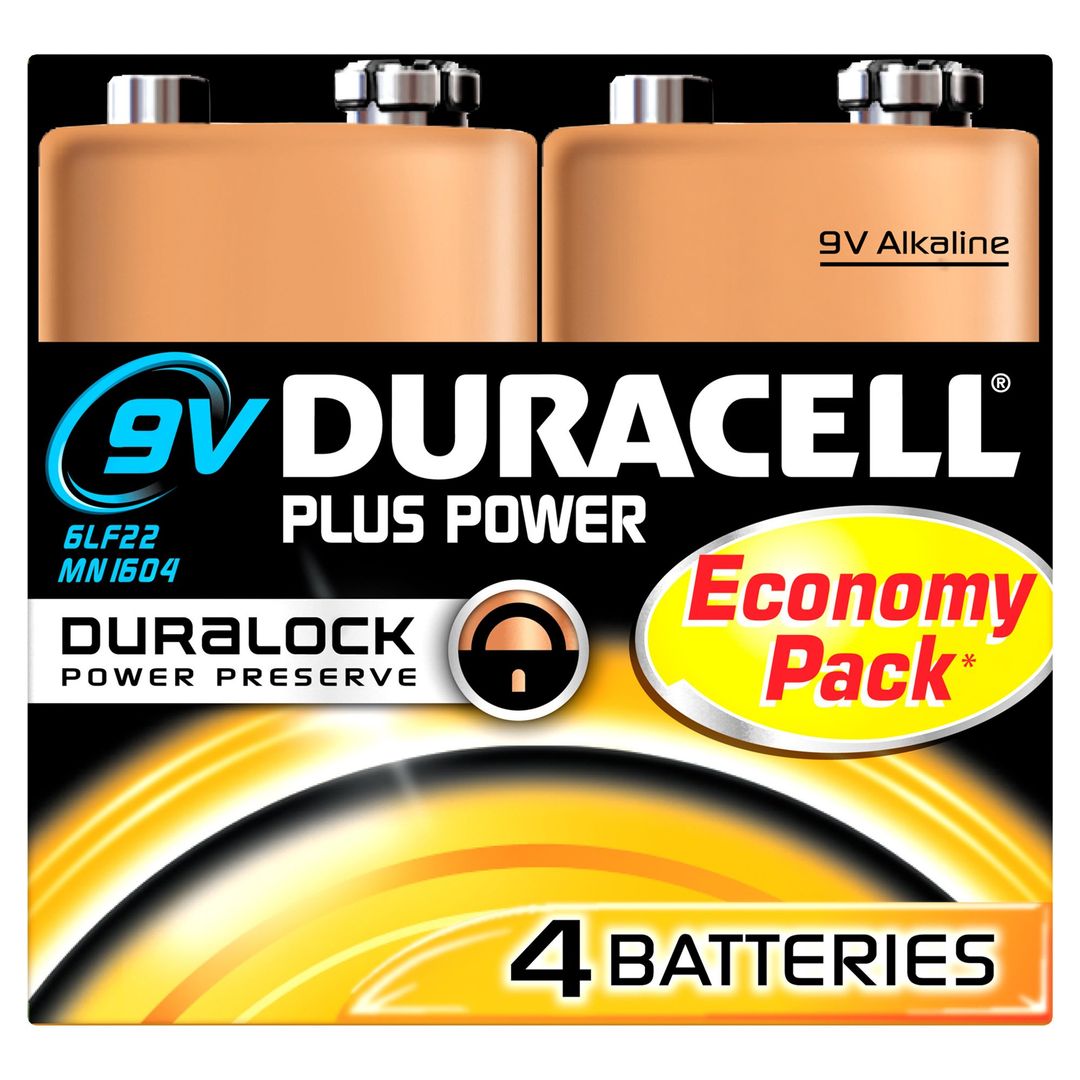 Duracell Plus Power Single-use battery 9V Alkaline - Image 1