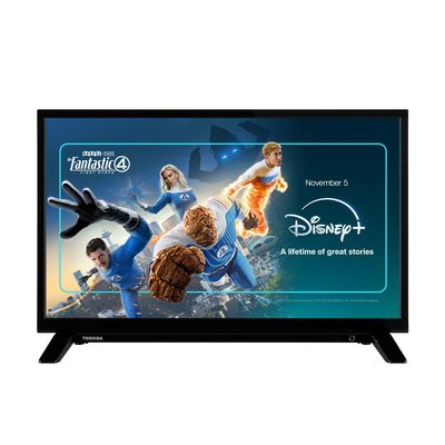 Toshiba 24WV2553DB 24 HD Ready Smart LED TV with HDR10 Dolby Audio & Freely Streaming