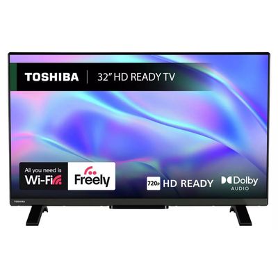 Toshiba 32WV2553DB 32 HD Ready Smart LED TV with HDR10 Dolby Audio & Freely TV