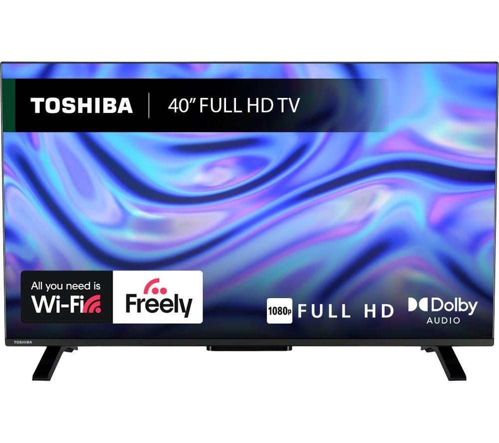 Toshiba 40LV2553DB 40 Full HD Smart LED TV with HDR10 Dolby Audio & Freely Streaming - Image 1