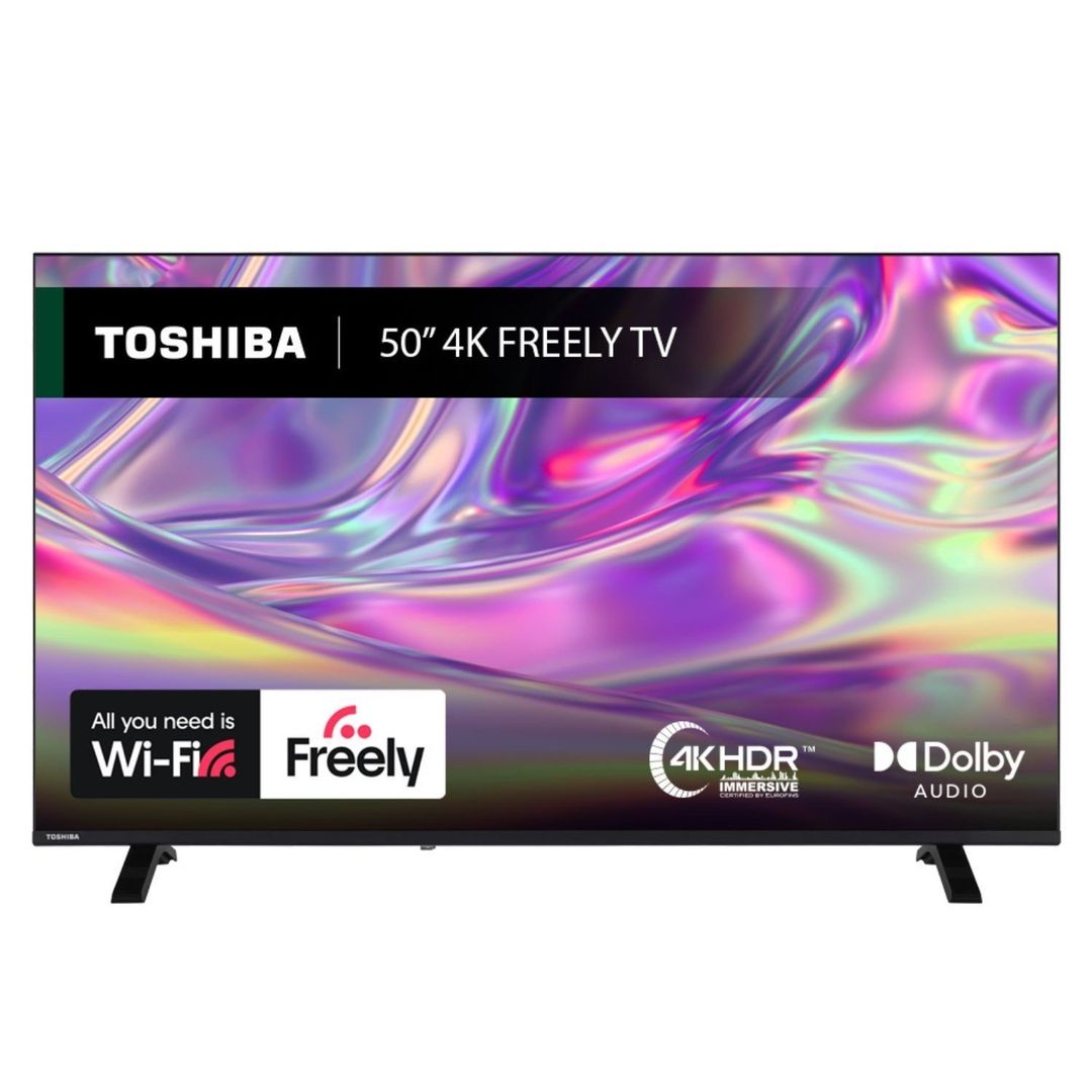 Toshiba 50UV1563DB 50 Smart 4K HDR LED TV Dolby Vision & Freely Streaming - Image 1