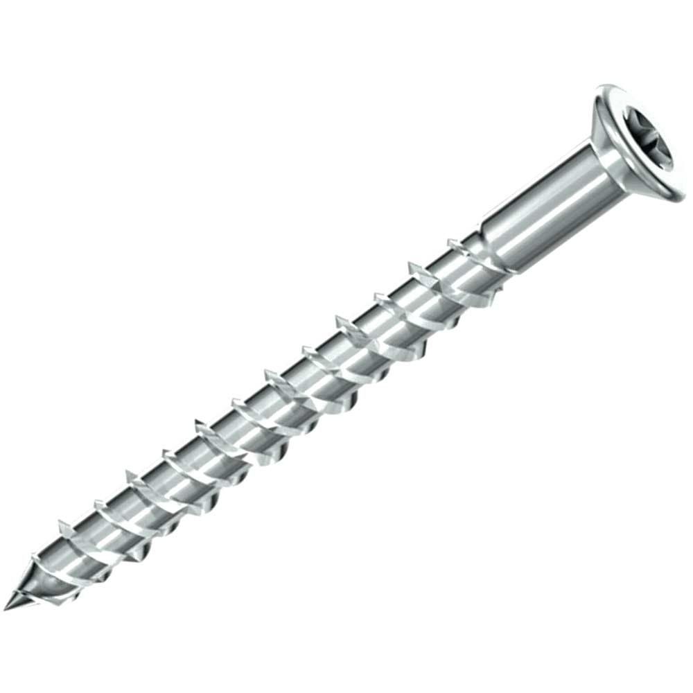 Timco 660MFCSK Masonry Screws - Tx - Countersunk - Zinc 6.0 X 60 Box 100 - Image 1