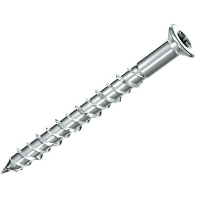 Timco 660MFCSK Masonry Screws - Tx - Countersunk - Zinc 6.0 X 60 Box 100