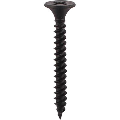 Timco 00038DRYT Drywall Metal Stud Plasterboard Screws - Ph - Bugle - Fine Thread - Black 3.5 X 38