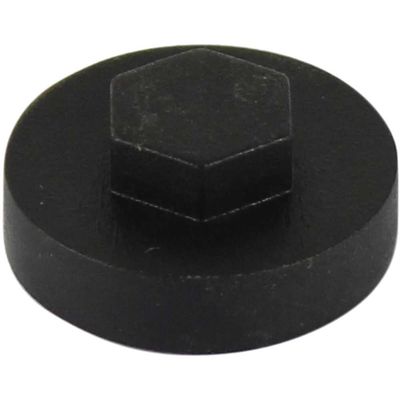 Timco 1600E53CAP Hex Head Cover Caps - Black 16Mm