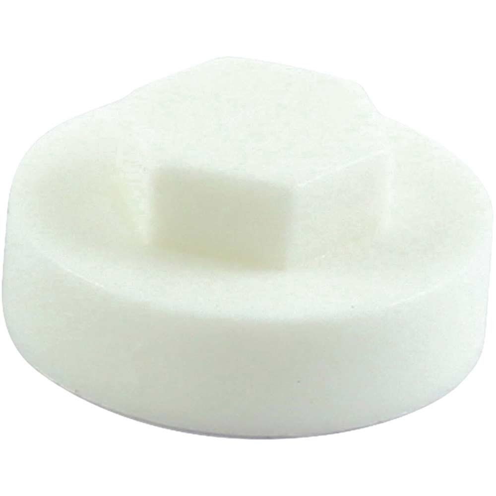 Timco 1600E55CAP Hex Head Cover Caps - White 16Mm - Image 1