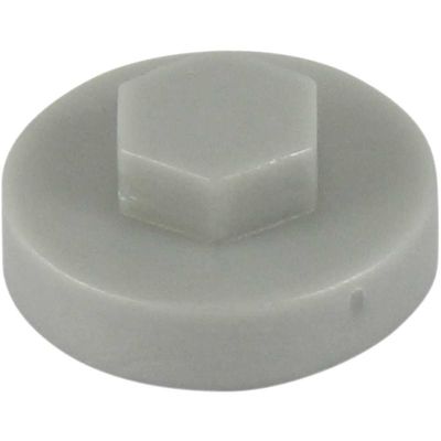 Timco 1618B25CAP Hex Head Cover Caps - Merlin Grey 16Mm