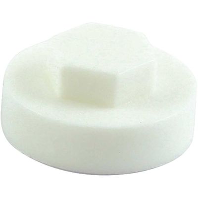 Colour Match Hexagon Screw Cover Cap 5/16" x 19mm White Pack of 1000