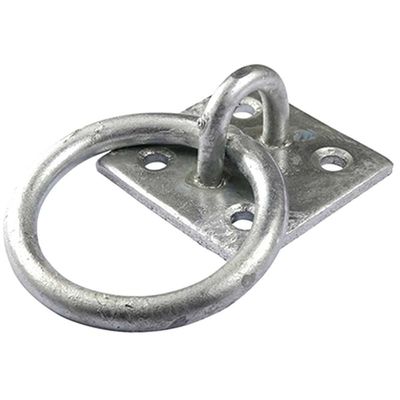 Timco RP2GB Ring On Plate - Hot Dipped Galvanised 2in Plain Bag 1
