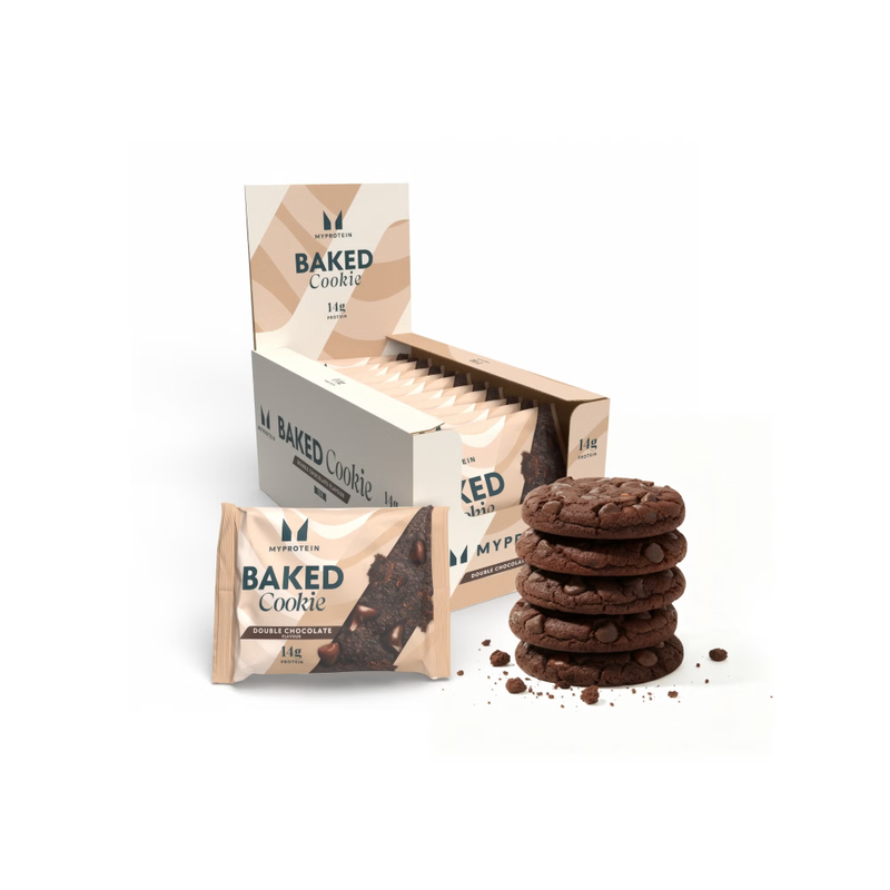 Baked Protein Cookie - 12 x 75g - Chocolate - Image 1