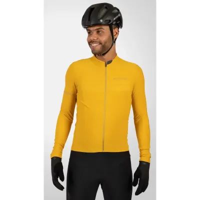 Endura Pro SL LS Jersey II Mustard