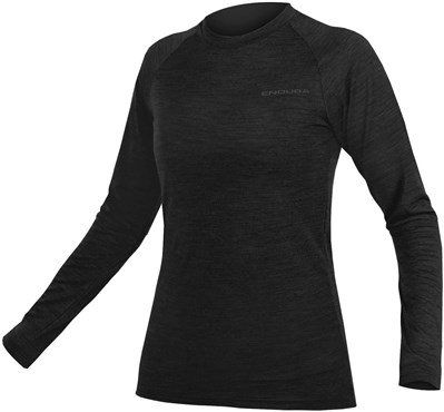 Endura BaaBaa Blend Womens Long Sleeve Cycling Base Layer - Image 1
