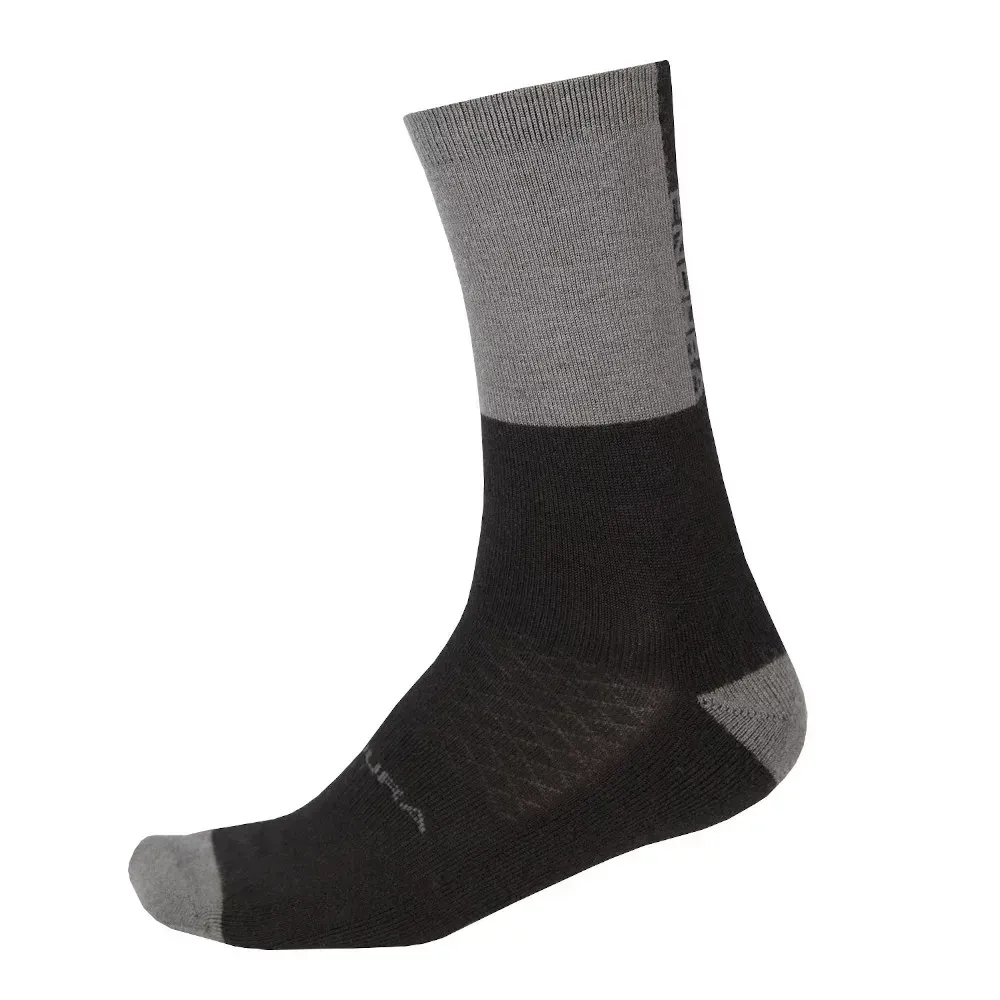 Endura BaaBaa Merino Winter Socks Black - Image 1
