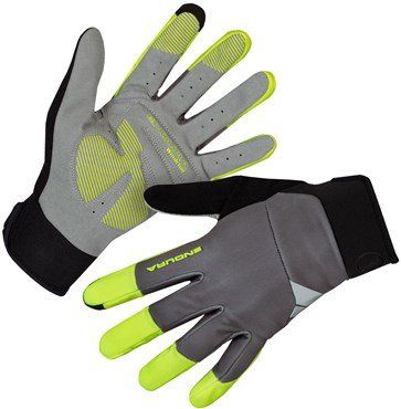 Endura Windchill Gloves Hi Viz Yellow - Thumbnail 2