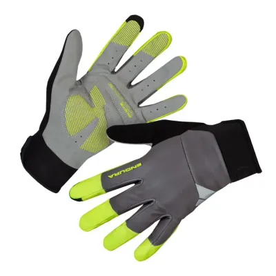 Endura Windchill Gloves Hi Viz Yellow