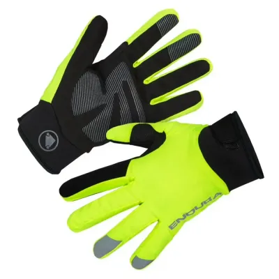 Endura Strike Womens Gloves Hi Viz Yellow