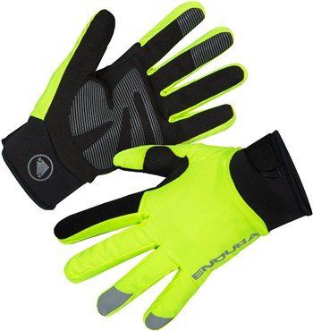 Endura Strike Womens Gloves Hi Viz Yellow - Thumbnail 2