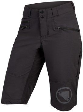 Endura SingleTrack Womens MTB Shorts II Black - Thumbnail 2