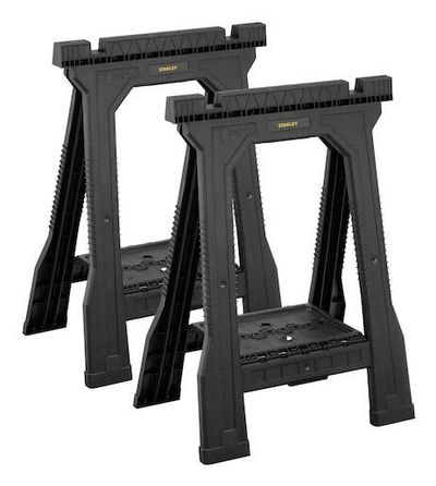 Stanley Junior Folding Sawhorse (Twin Pack) - Thumbnail 2