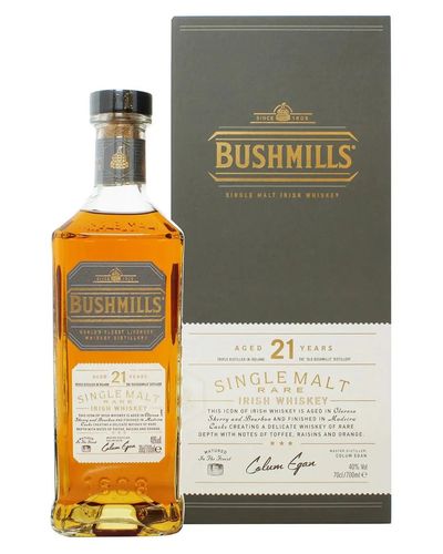 Bushmills 21 Year Old Single Malt Irish Whiskey