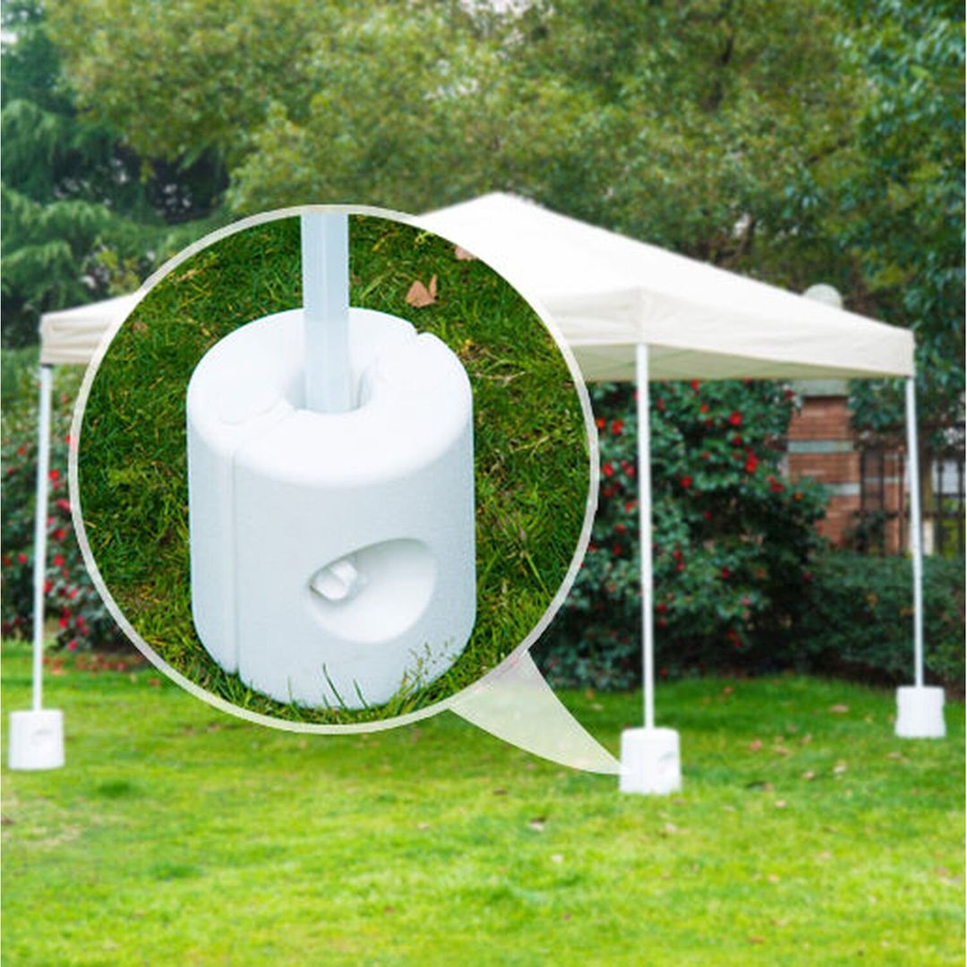 4pcs Outdoor Canopy Tent - White - Image 1