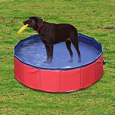 PawHut Pet Swimming Pool - Red / 120cm