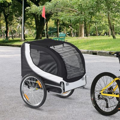 Pawhut Bicycle Carrier - Black